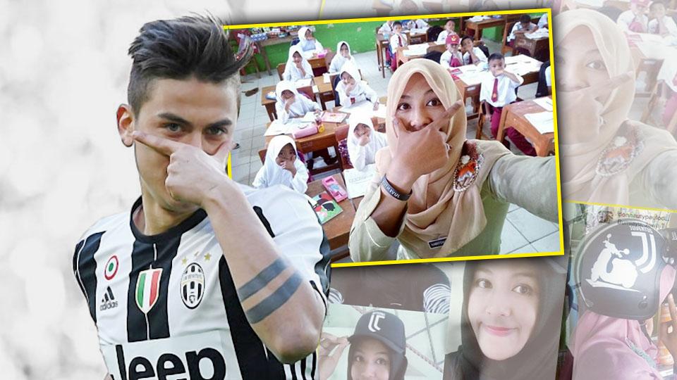 Guru%20cantik%20asal%20Indonesia%2C%20Husnul%20Khotimah%20memposting%20foto%20di%20akun%20Instagram%20pribadi%20miliknya%20yang%20meniru%20pose%20selebrasi%20gol%20Paulo%20Dybala.